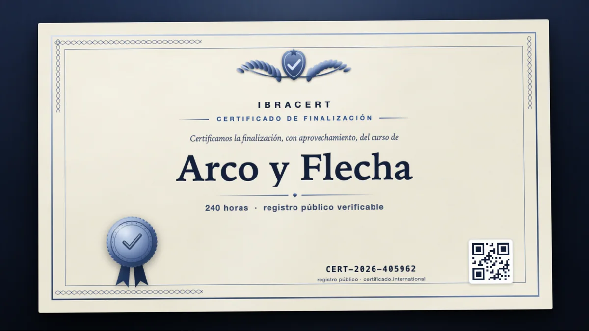 Portada del curso Arco y Flecha