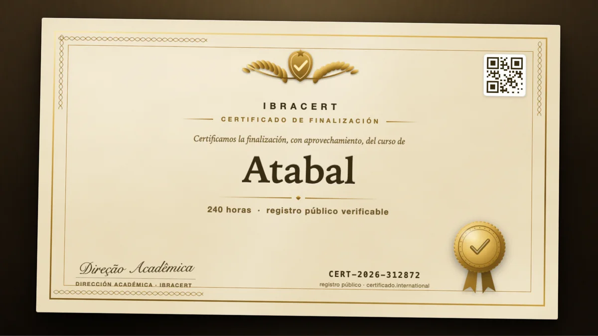 Portada del curso Atabal