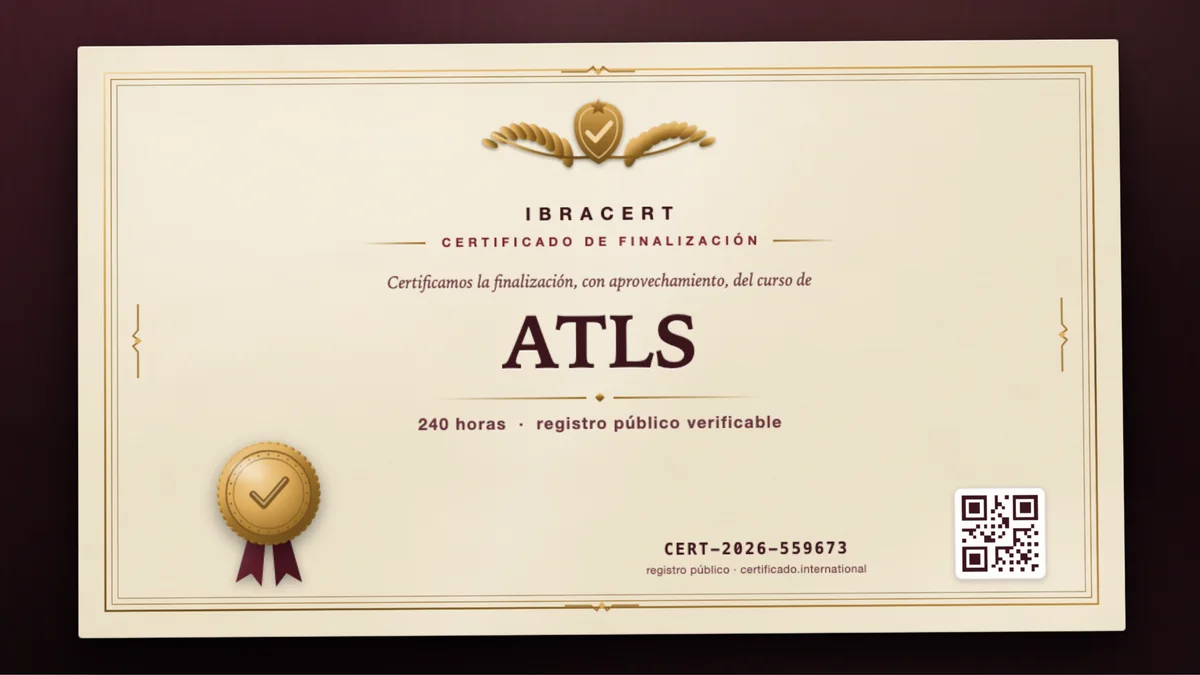 Portada del curso ATLS