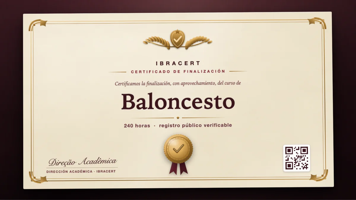 Portada del curso Baloncesto