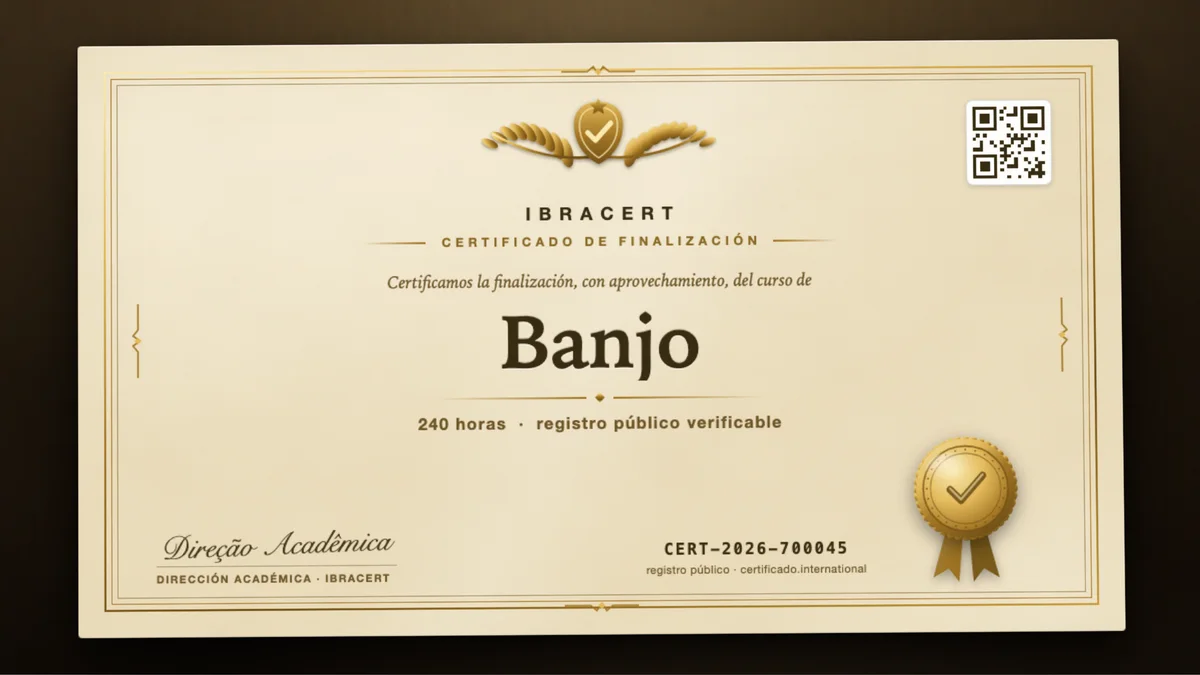 Portada del curso Banjo