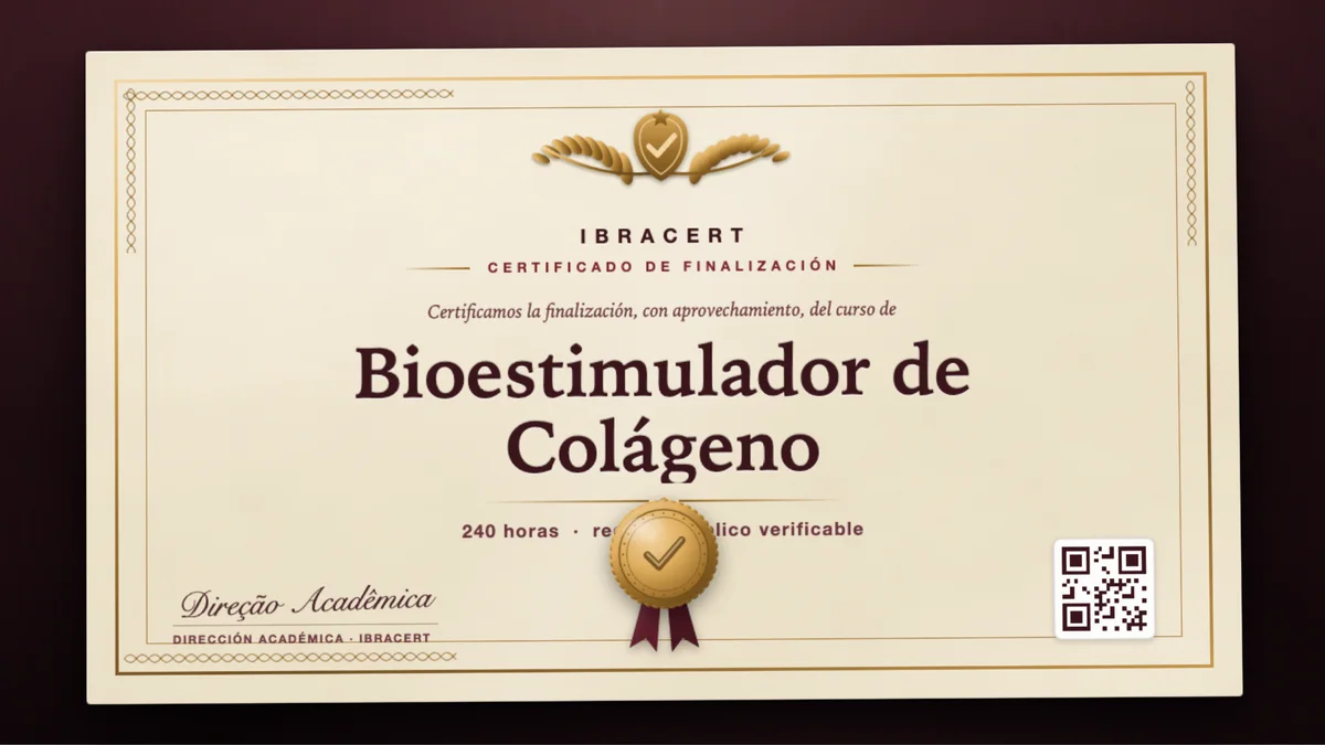 Portada del curso Bioestimulador de Colágeno