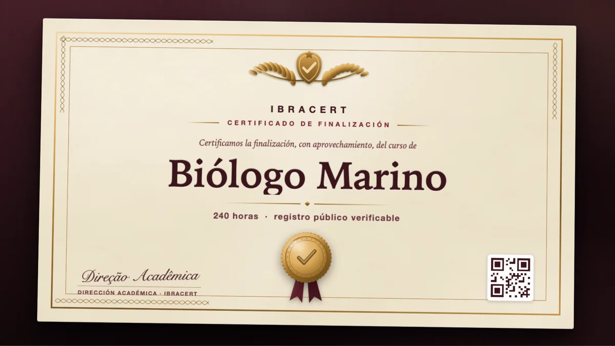 Portada del curso Biólogo Marino