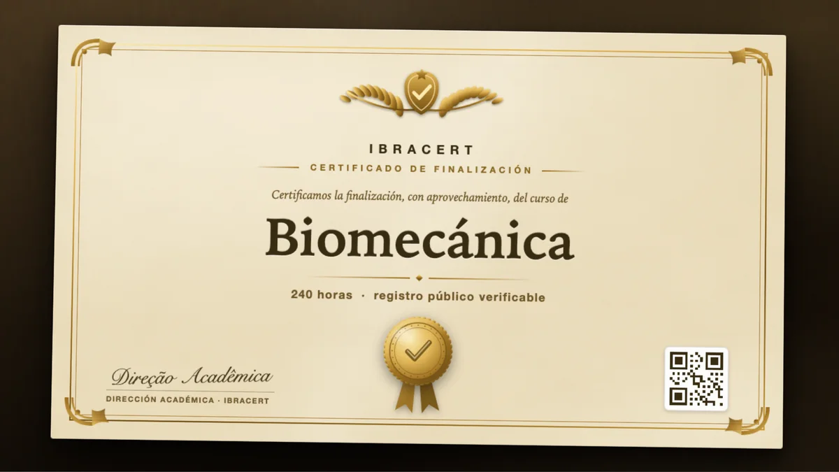 Portada del curso Biomecánica