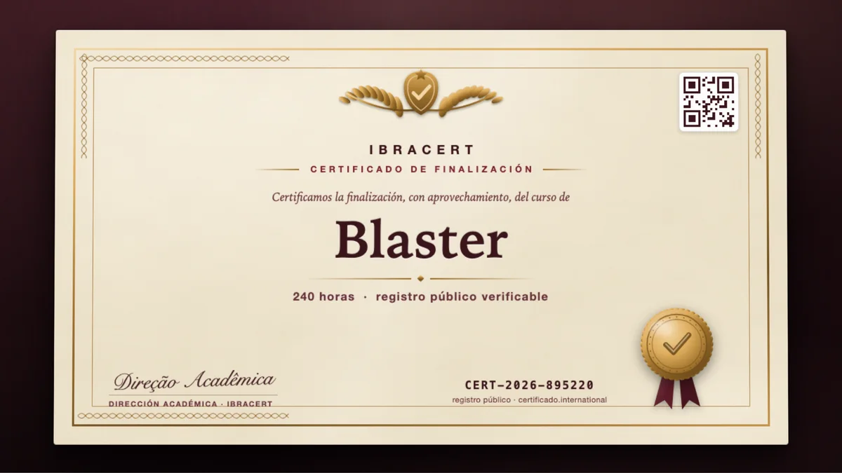 Portada del curso Blaster