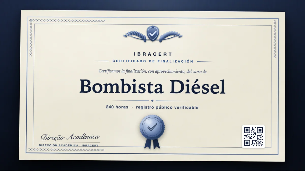 Portada del curso Bombista Diésel