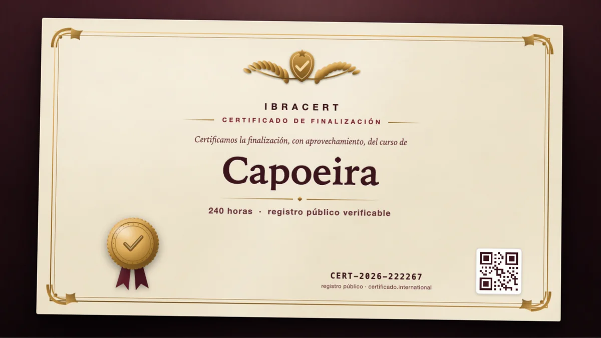 Portada del curso Capoeira