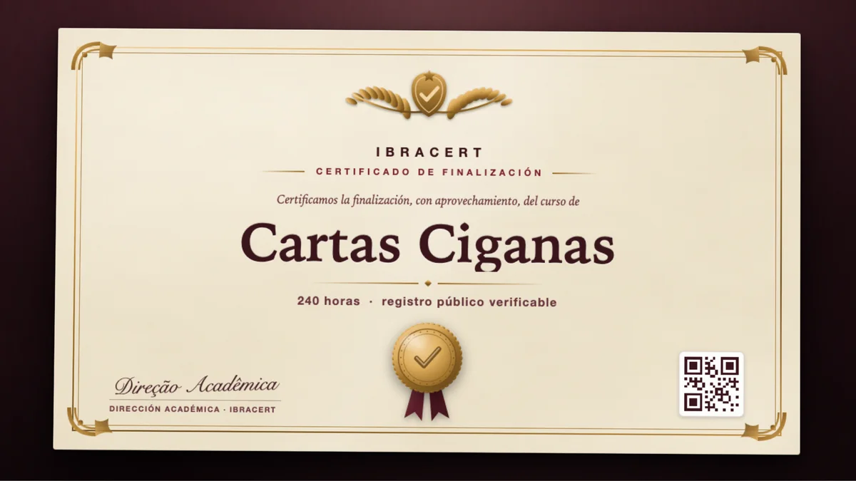 Portada del curso Cartas Ciganas