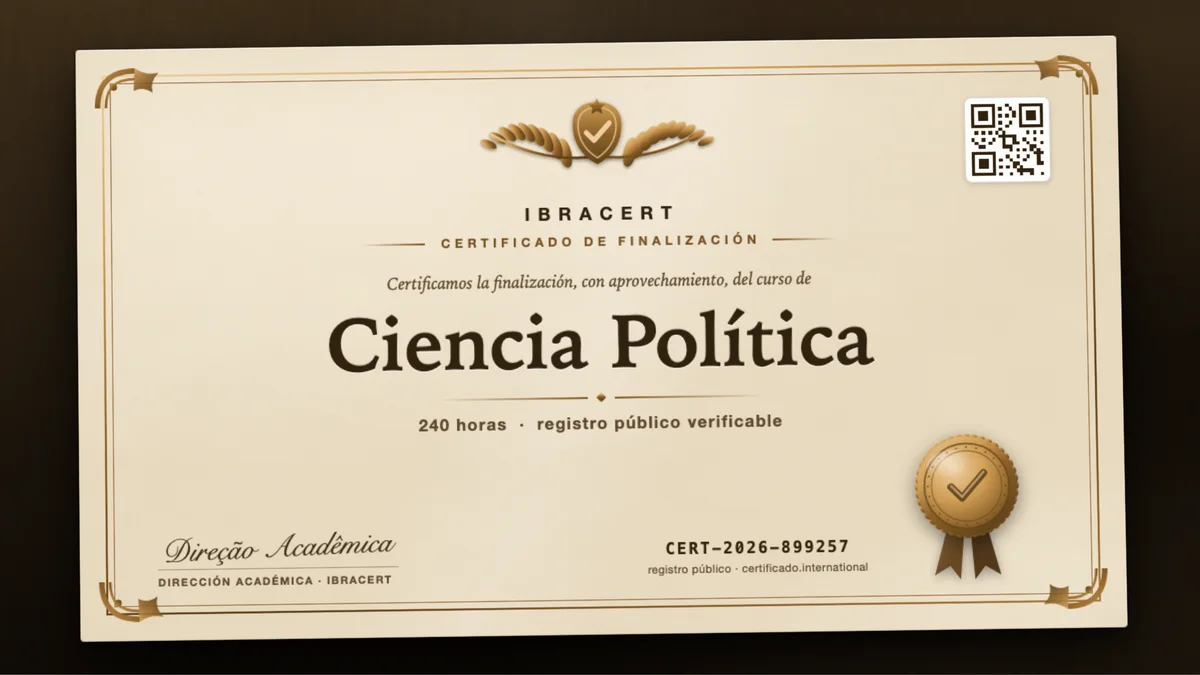 Portada del curso Ciencia Política