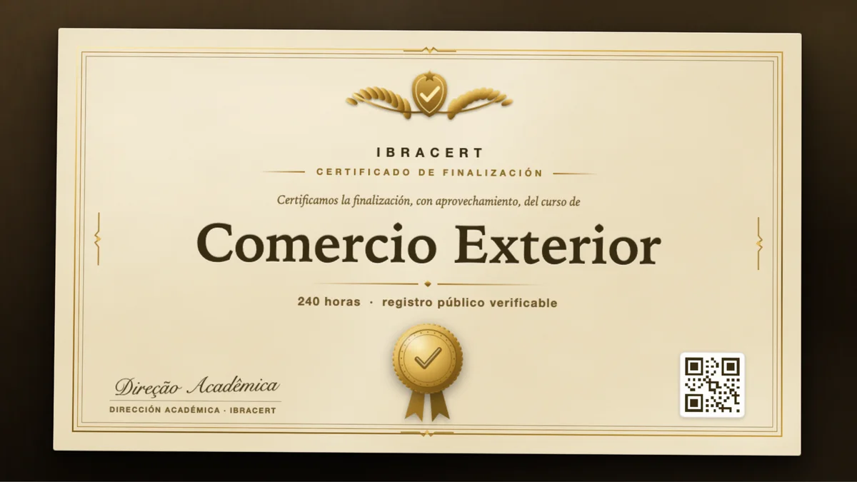 Portada del curso Comercio Exterior