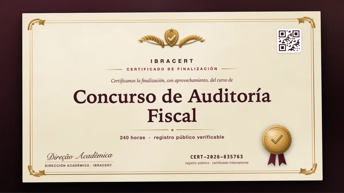 Portada del curso Concurso de Auditoría Fiscal