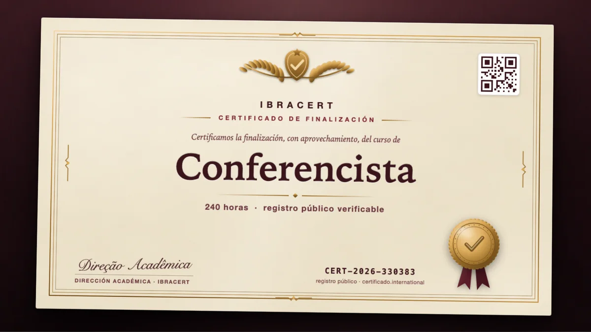 Portada del curso Conferencista