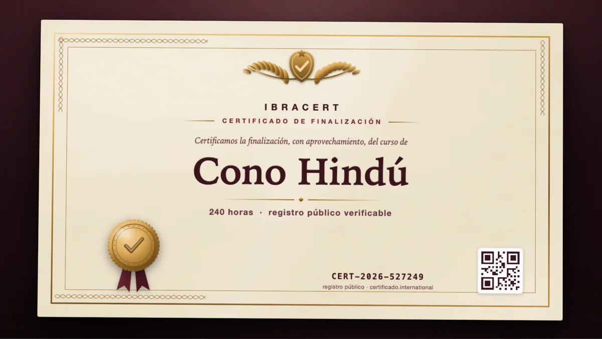 Portada del curso Cono Hindú