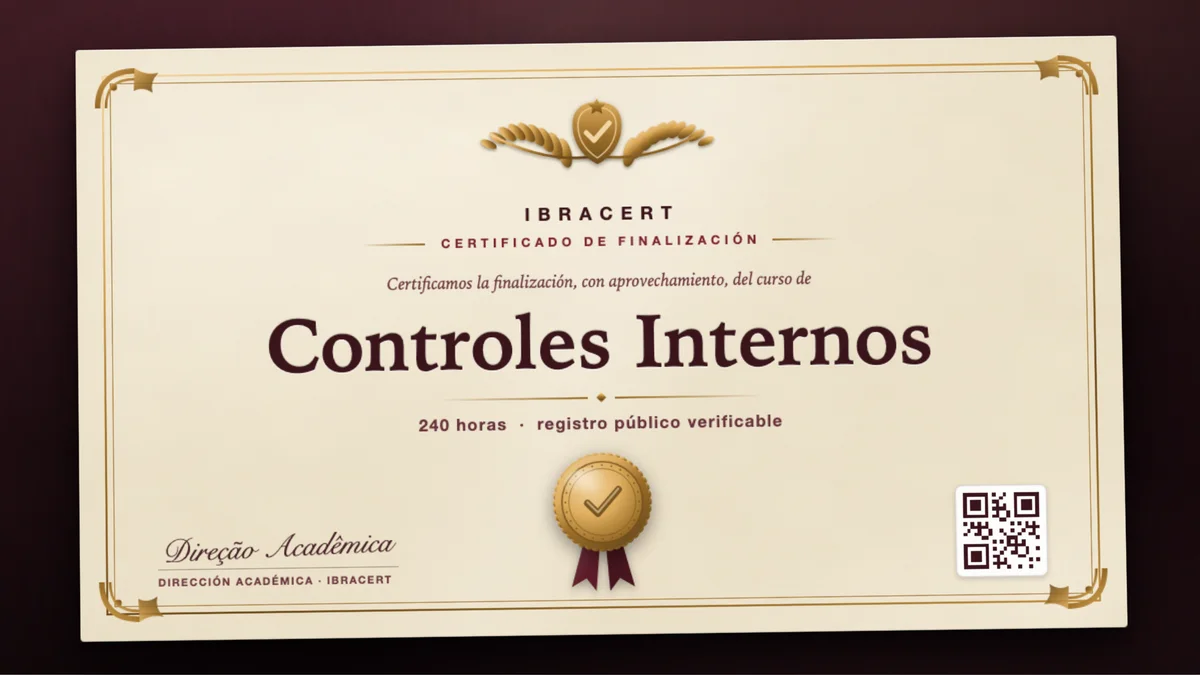 Portada del curso Controles Internos