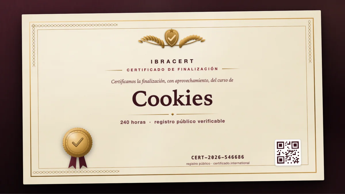 Portada del curso Cookies