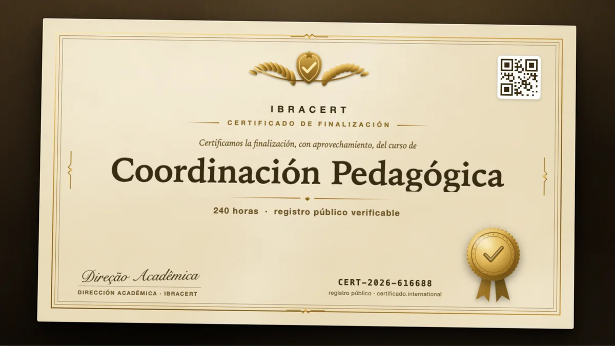 Portada del curso Coordinación Pedagógica