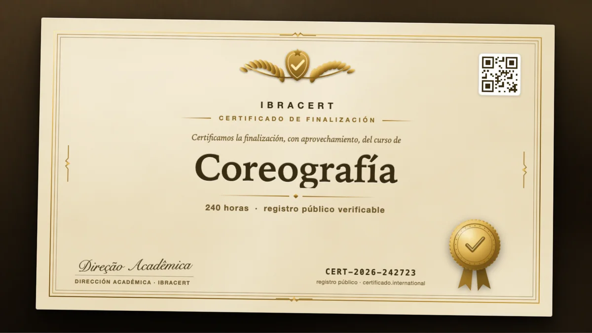 Portada del curso Coreografía