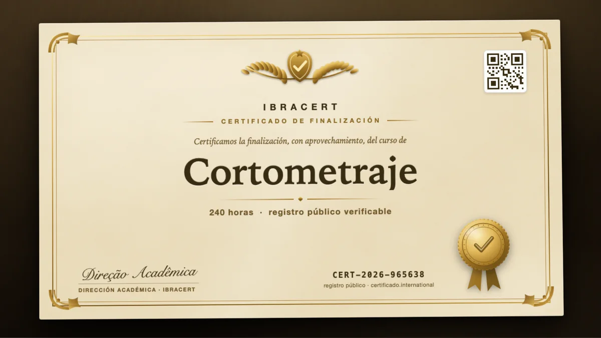 Portada del curso Cortometraje