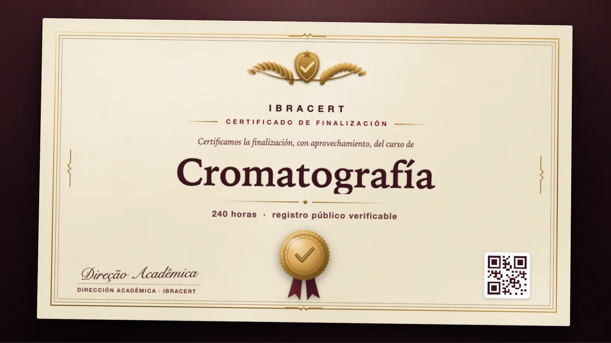 Portada del curso Cromatografía