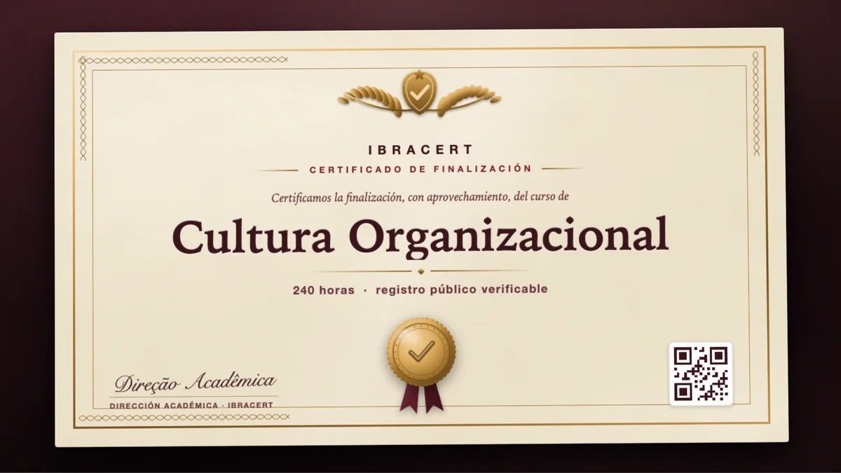 Portada del curso Cultura Organizacional