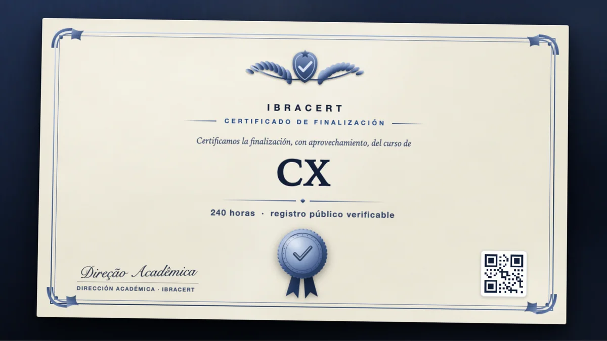 Portada del curso CX