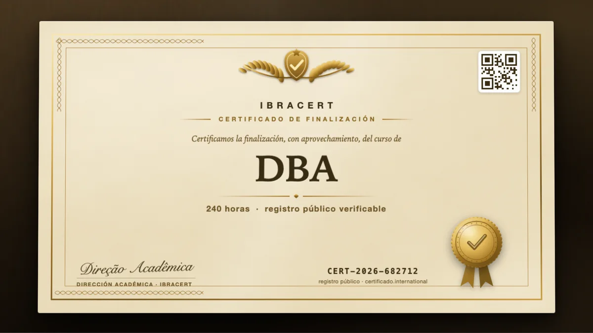 Portada del curso DBA