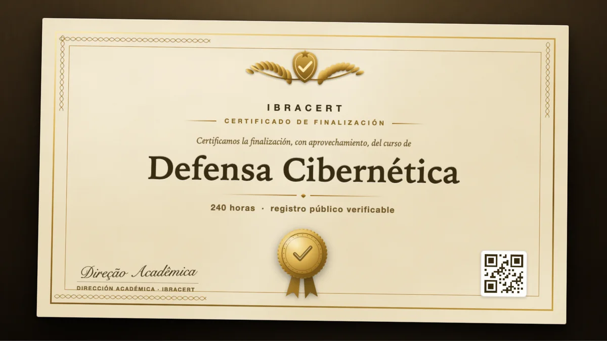 Portada del curso Defensa Cibernética