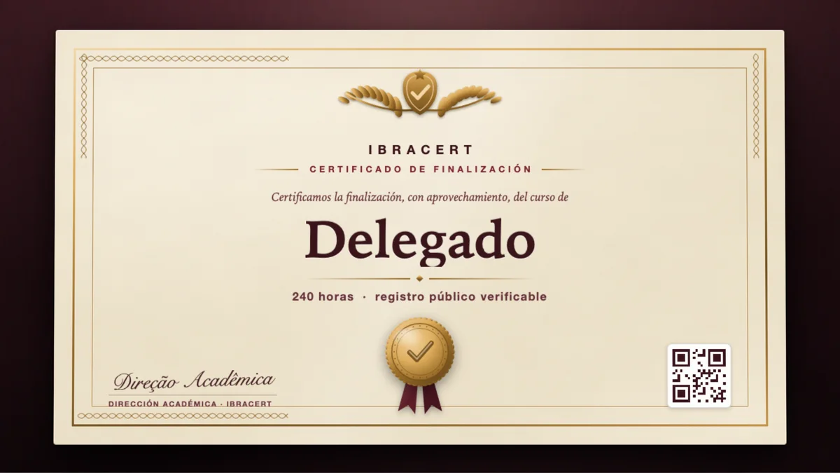 Portada del curso Delegado
