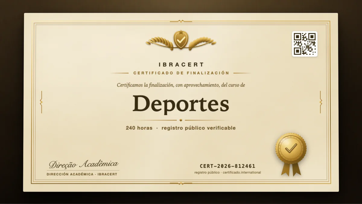 Portada del curso Deportes