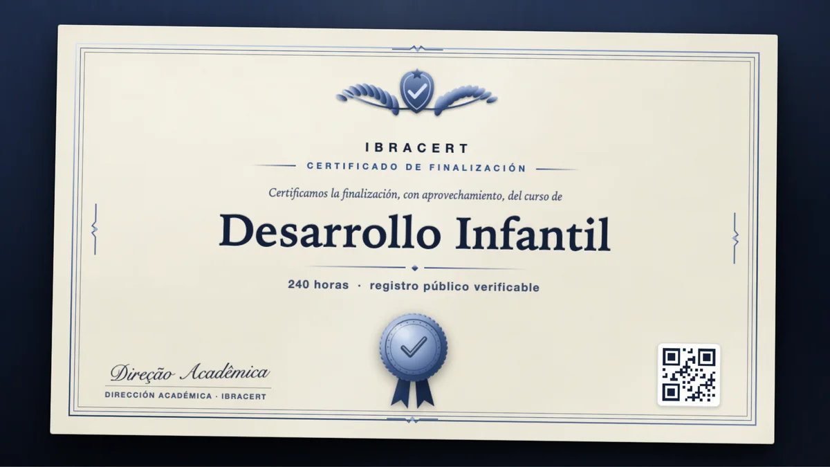 Portada del curso Desarrollo Infantil