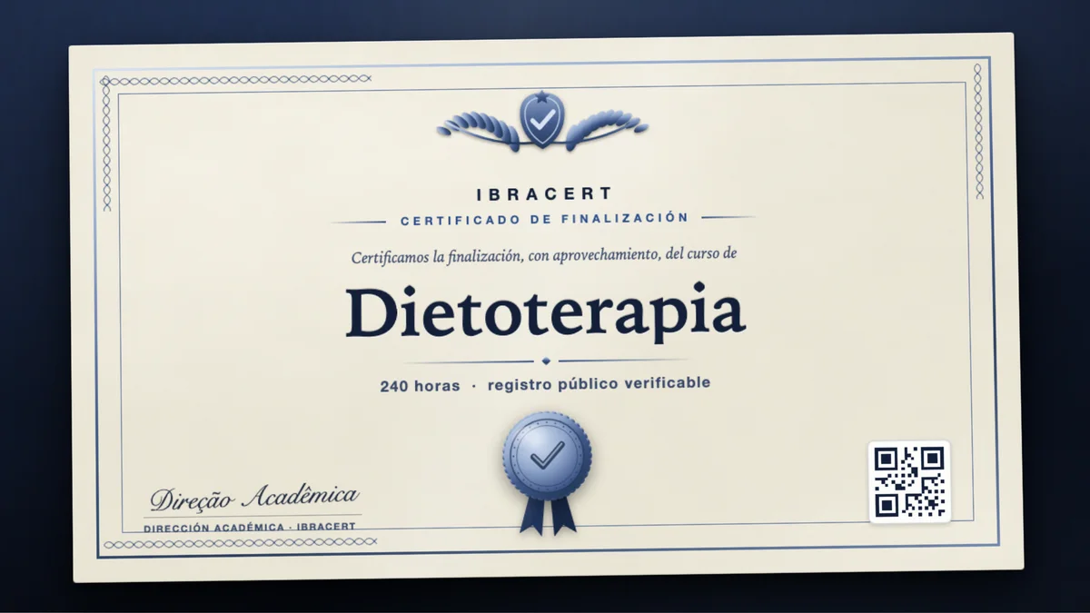Portada del curso Dietoterapia
