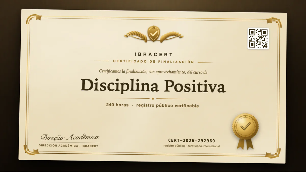 Portada del curso Disciplina Positiva