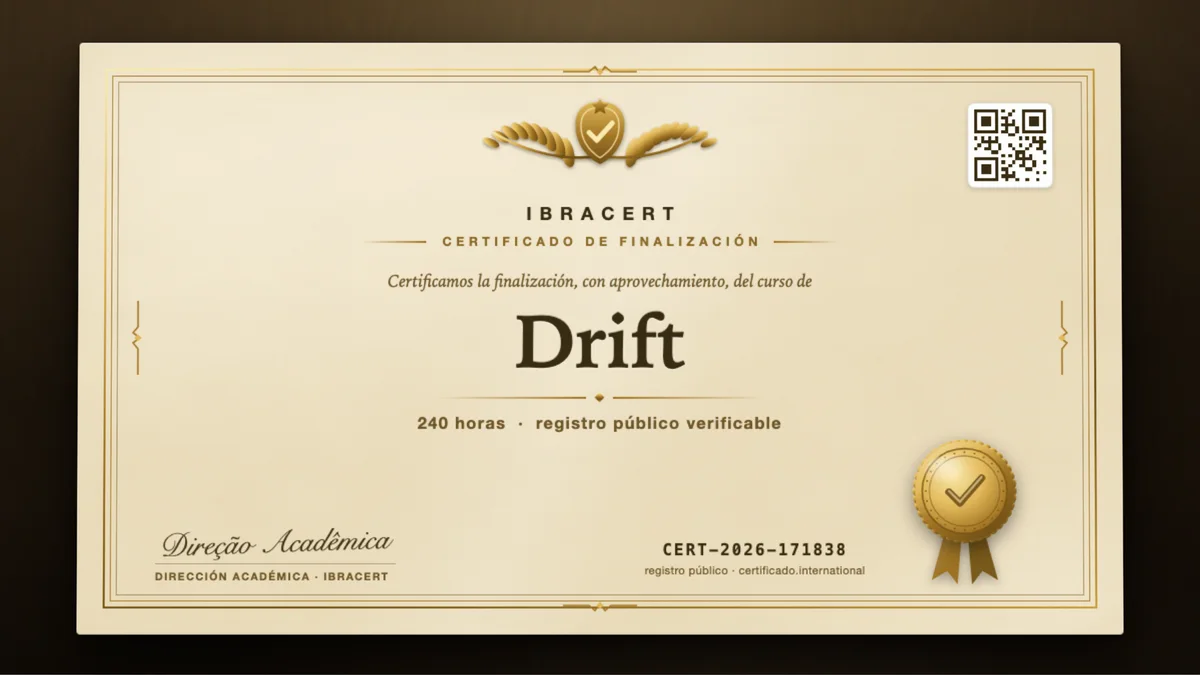 Portada del curso Drift