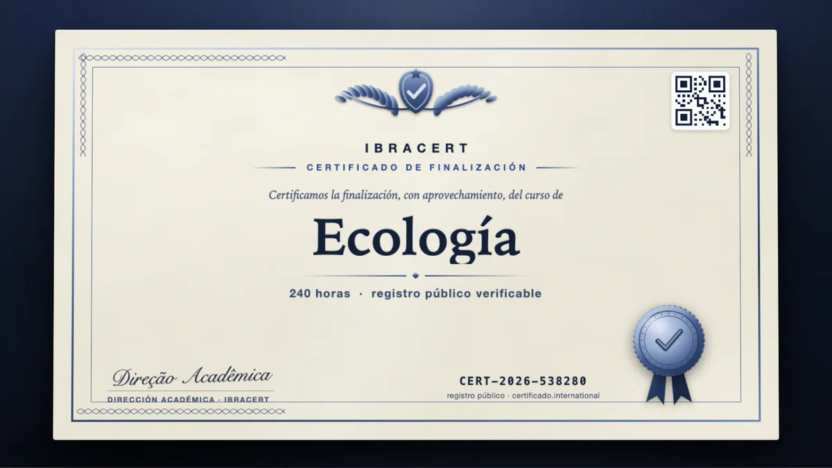 Portada del curso Ecología