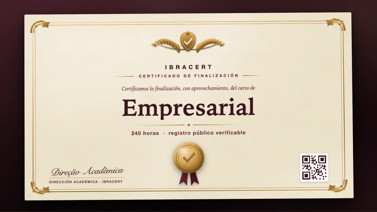 Portada del curso Empresarial