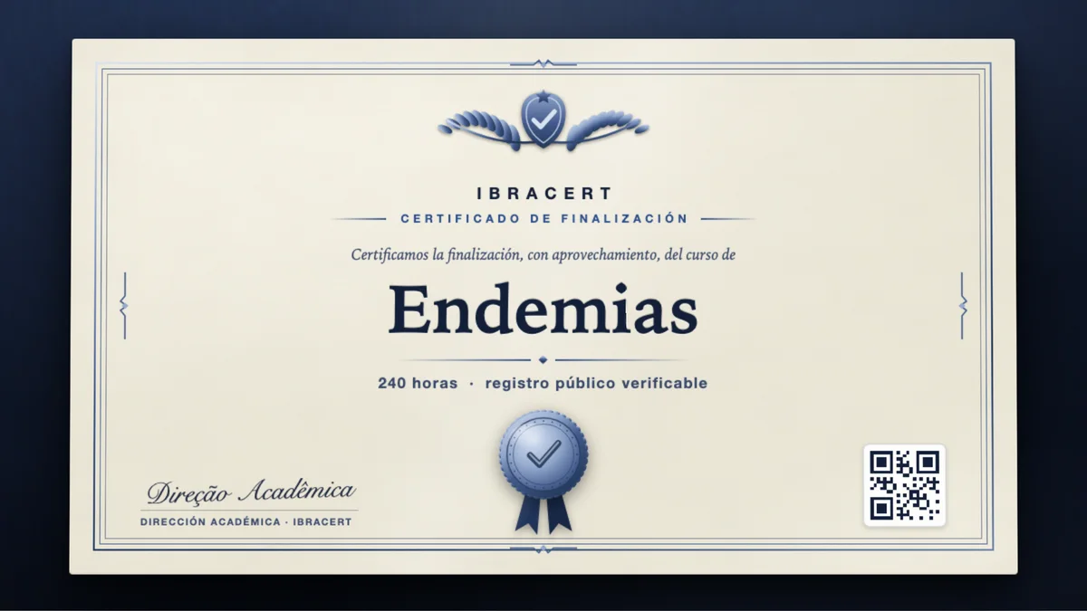 Portada del curso Endemias