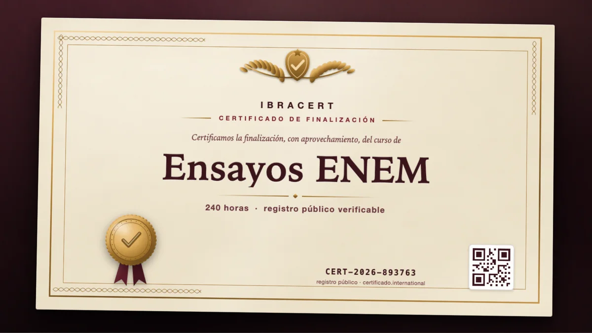 Portada del curso Ensayos ENEM
