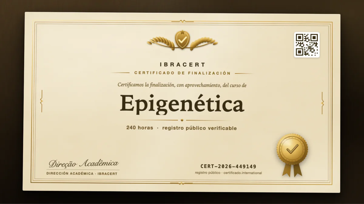 Portada del curso Epigenética