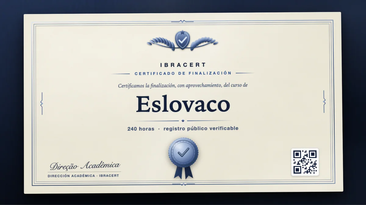 Portada del curso Eslovaco