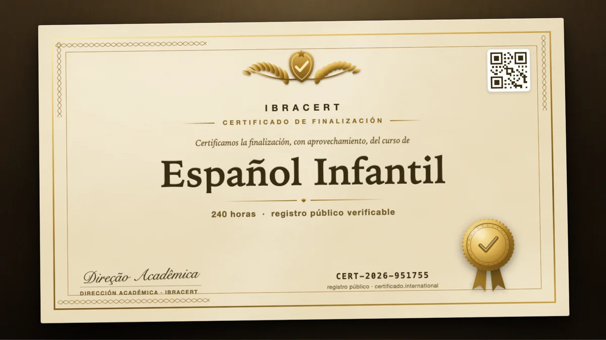 Portada del curso Español Infantil
