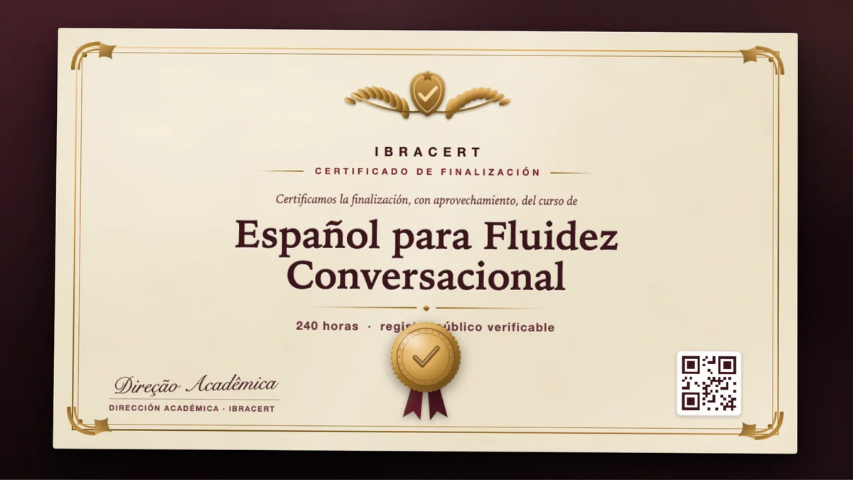 Portada del curso Español para Fluidez Conversacional