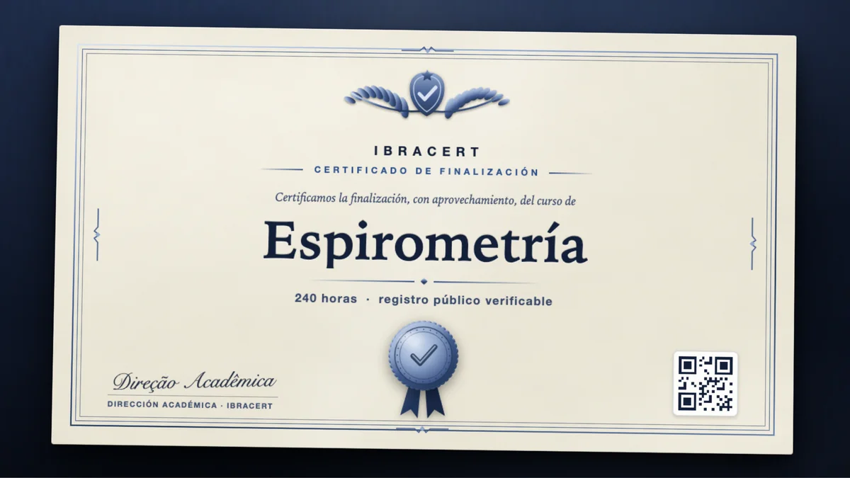 Portada del curso Espirometría