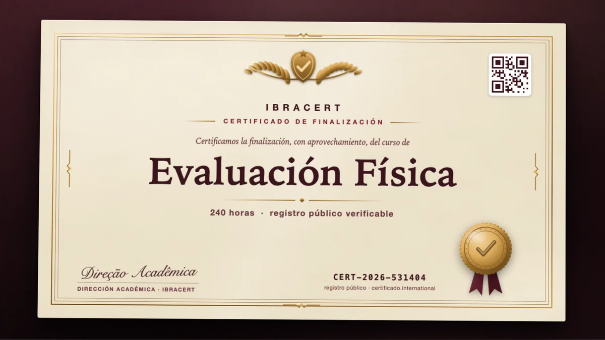 Portada del curso Evaluación Física