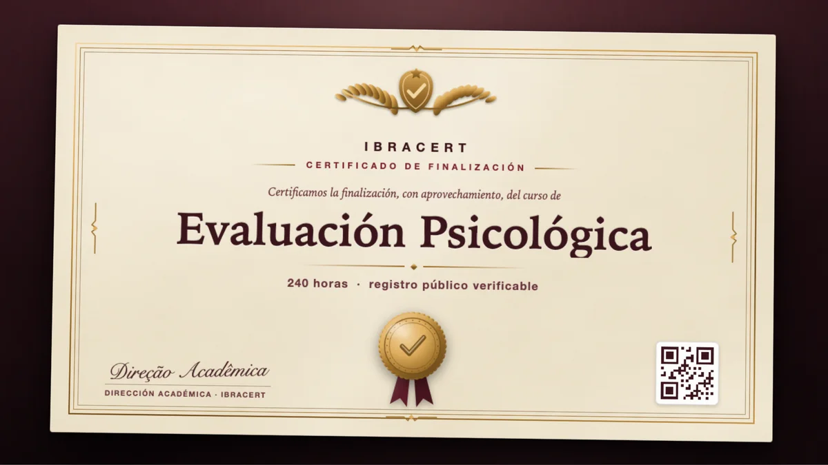 Portada del curso Evaluación Psicológica
