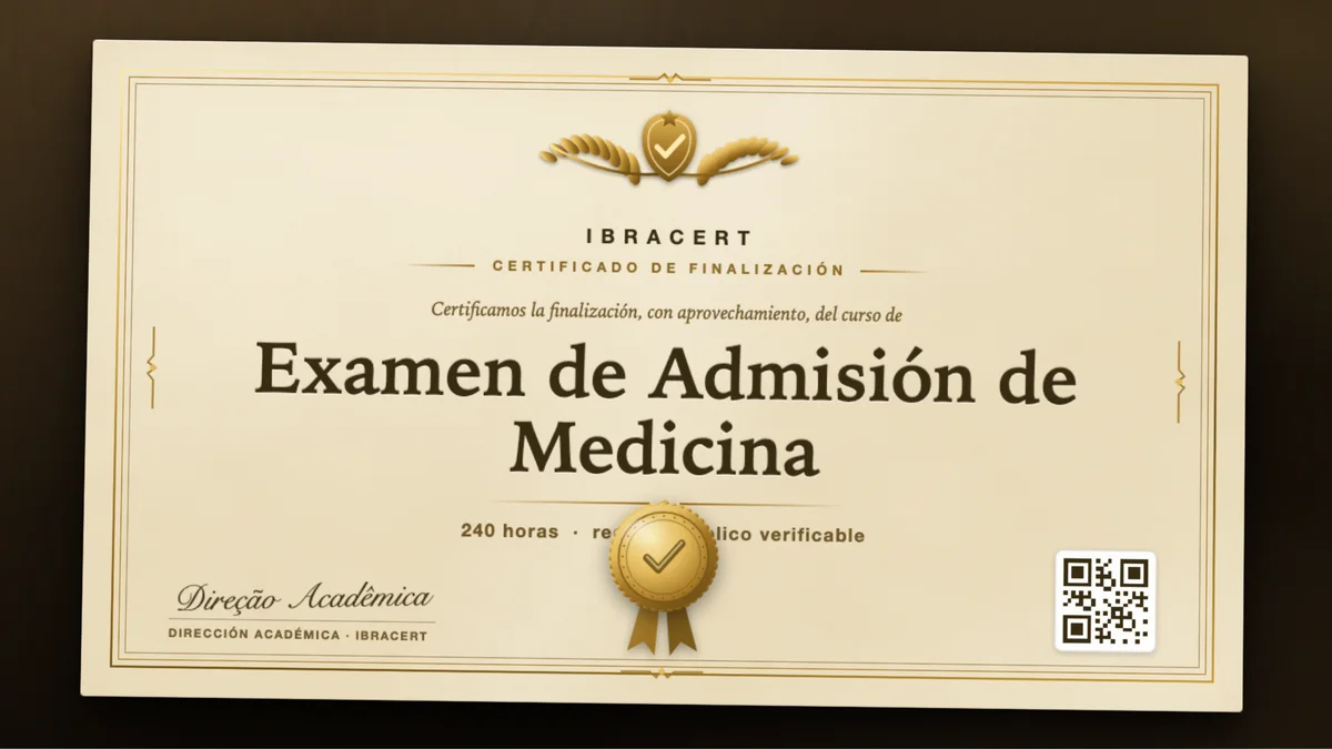 Portada del curso Examen de Admisión de Medicina