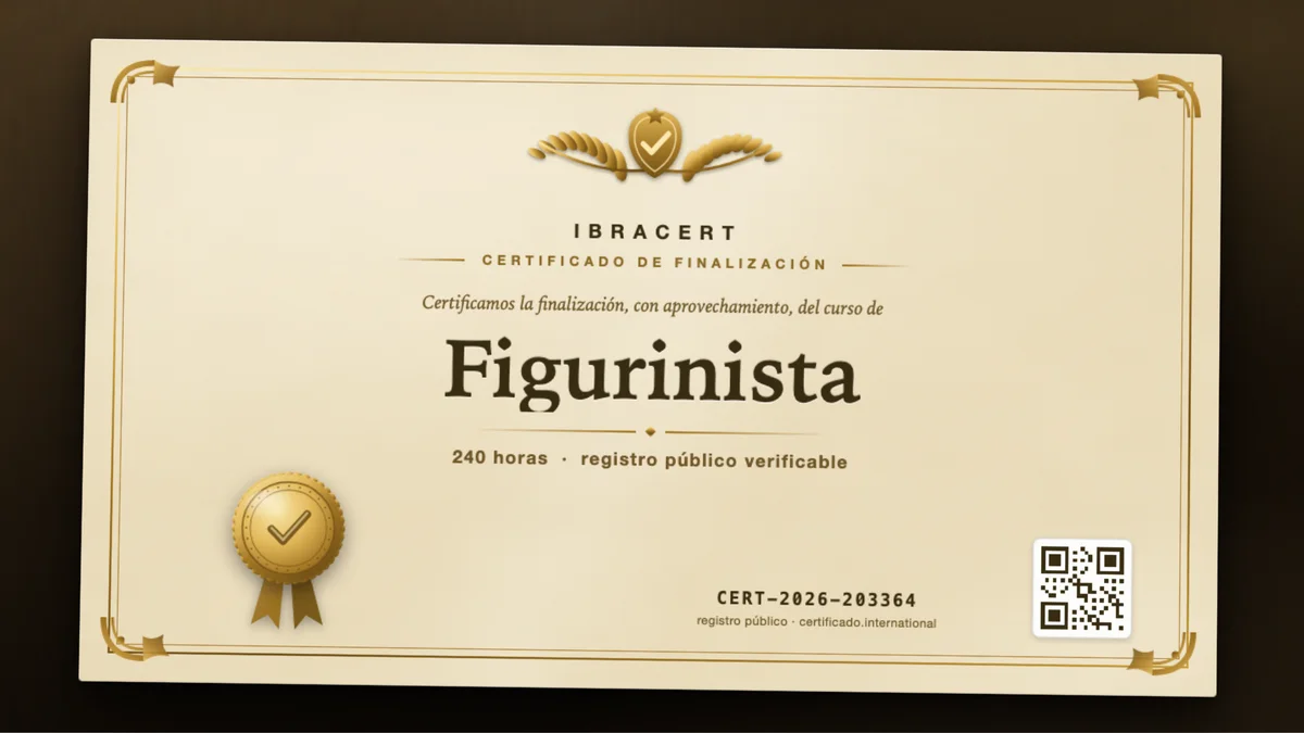 Portada del curso Figurinista