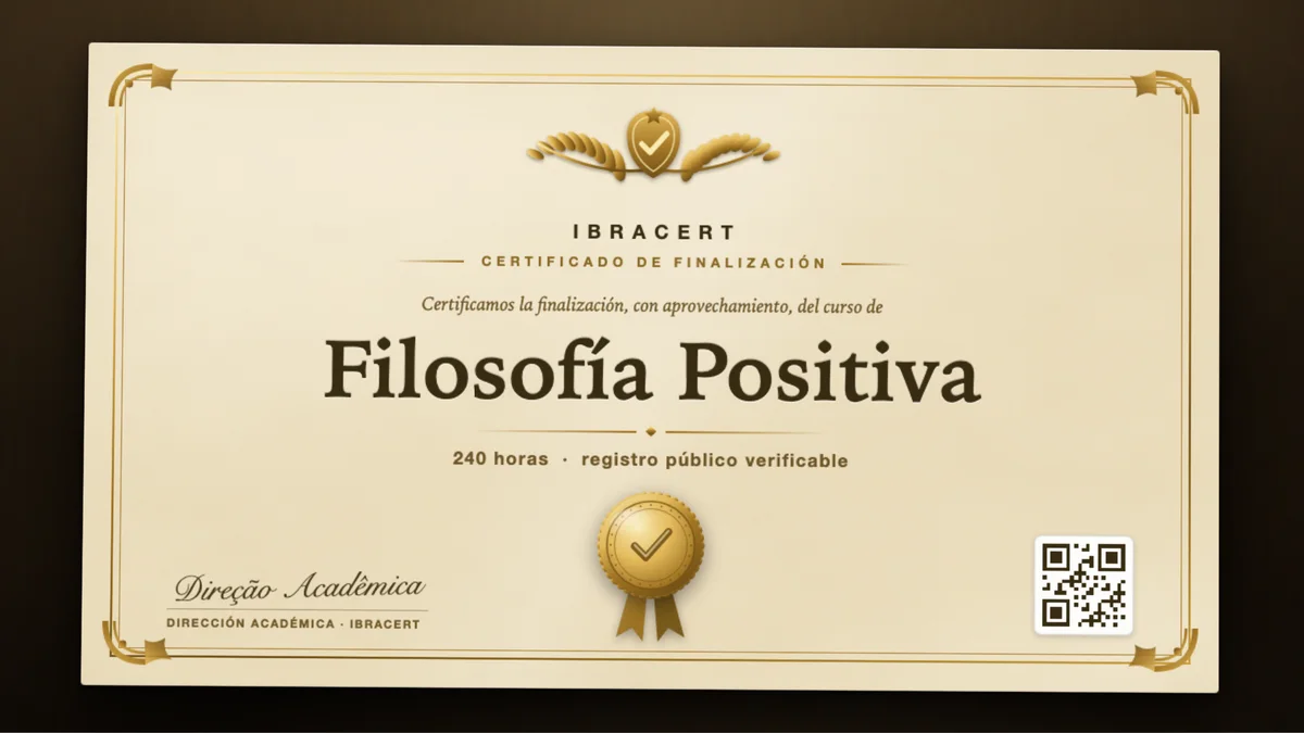 Portada del curso Filosofía Positiva