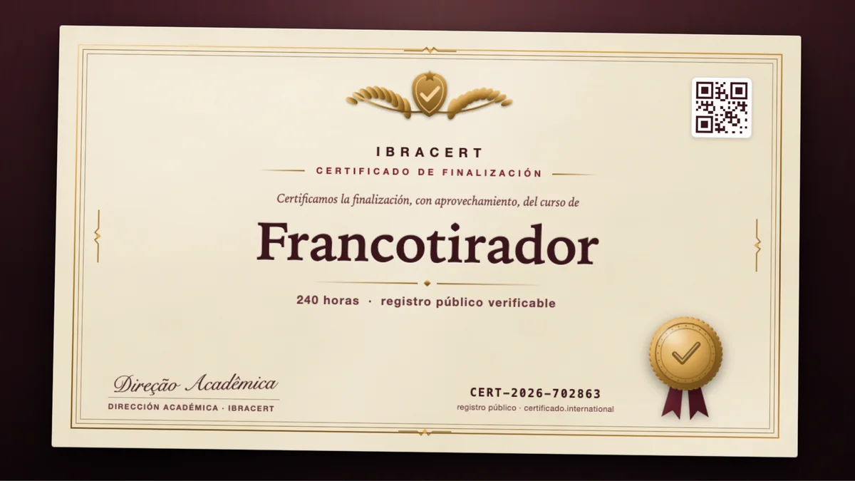 Portada del curso Francotirador