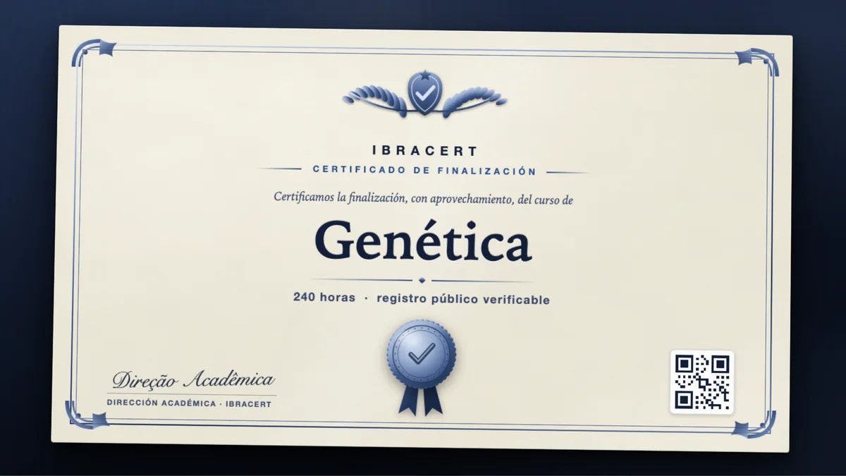 Portada del curso Genética