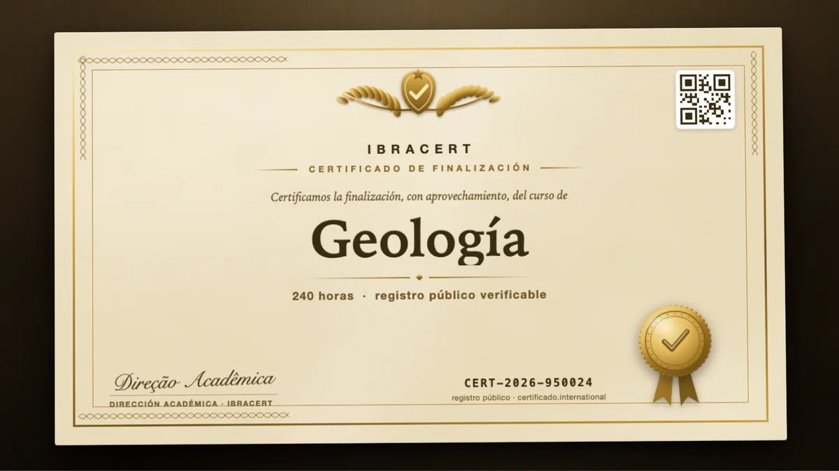 Portada del curso Geología